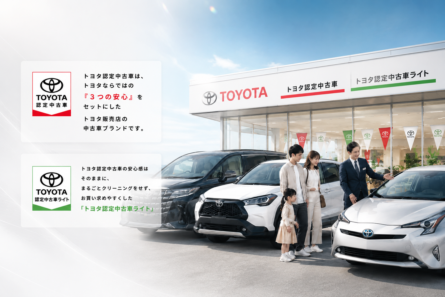 トヨタ認定中古車 | トヨタモビリティ富山株式会社