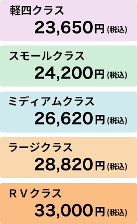 TMTメンテナンスパック料金