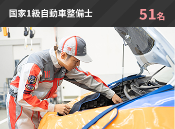 国家1級自動車整備士 25名